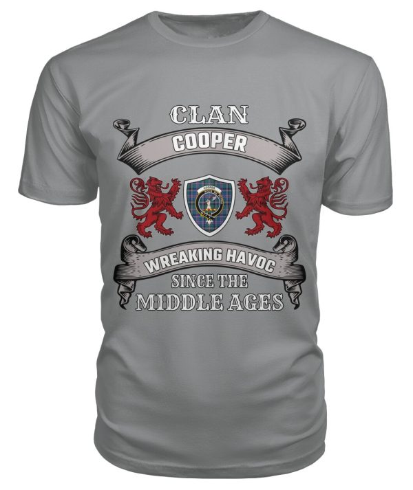 Cooper Family Tartan 2D T-Shirt For Discount - Image 5