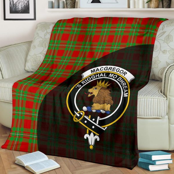 MacGregor Modern Tartan Crest Blanket Wave Style Online Hot Sale - Image 2