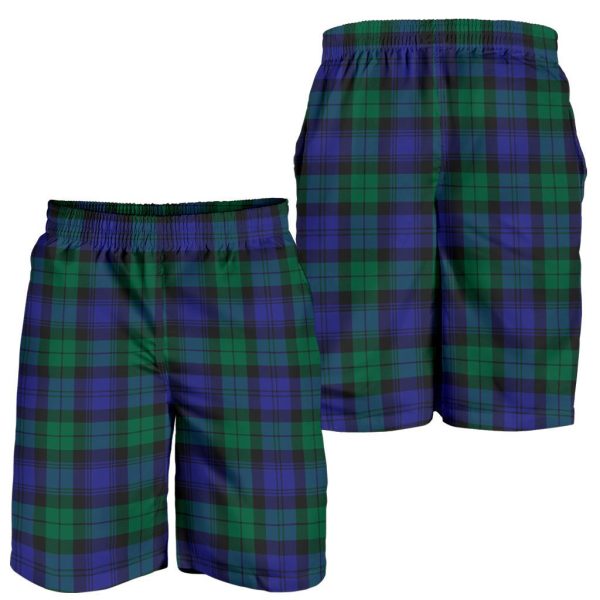 Blackwatch Modern Tartan Men s Short Online Sale - Image 2