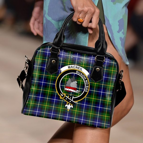 MacNeil of Barra  Family Tartan Crest Shoulder Handbags Online - Image 2