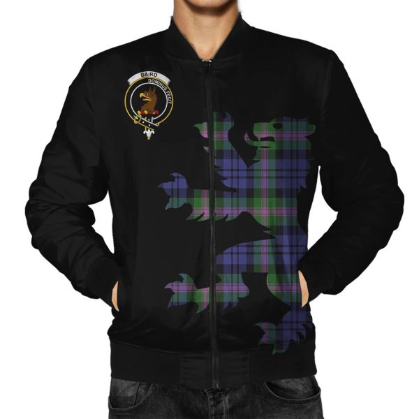 Baird Family Tartan Crest Bomber Jacket Online - Image 2