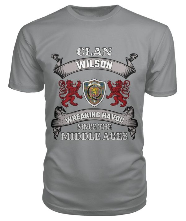 Wilson Family Tartan 2D T-Shirt on Sale - Image 5