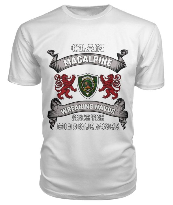 MacAlpine Family Tartan 2D T-Shirt Discount - Image 3