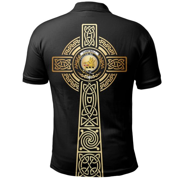 Campbell Clan Unisex Polo Shirt - Celtic Tree Of Life For Cheap - Image 2