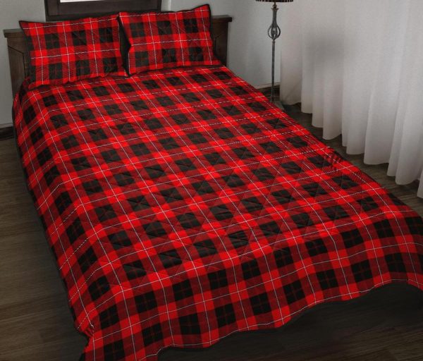 Cunningham Modern Tartan Quilt Bed Set Hot on Sale