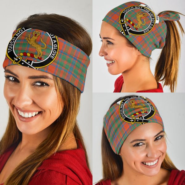 MacKintosh Ancient Tartan Crest Bandana - Neck Gaiter Online now - Image 2