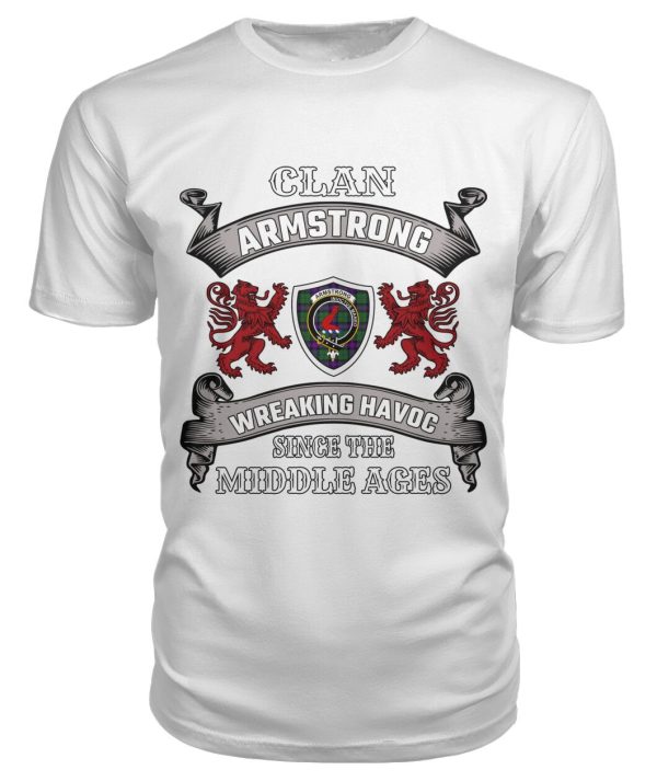 Armstrong Family Tartan - 2D T-shirt Supply - Image 3
