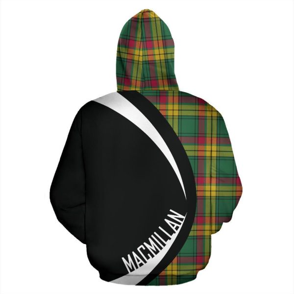 MacMillan Old Ancient Tartan Crest Hoodie - Circle Style Online Hot Sale - Image 3