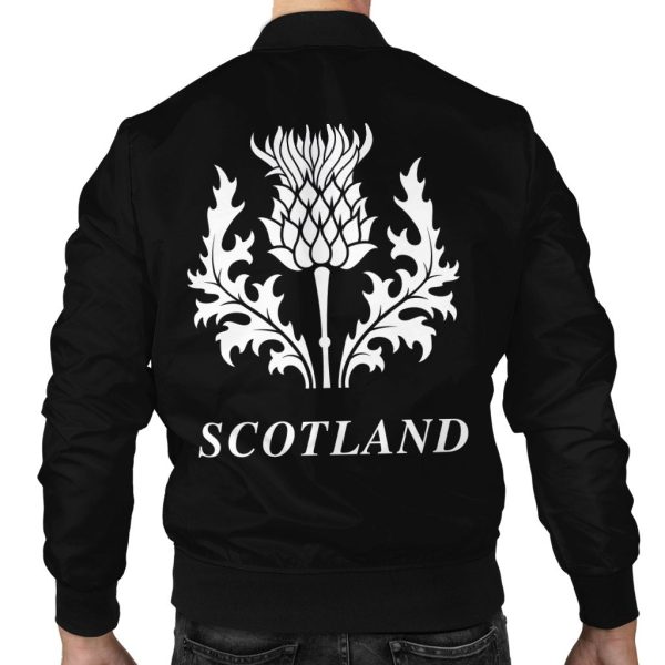 Elliot Tartan Bomber Jacket For Sale - Image 4