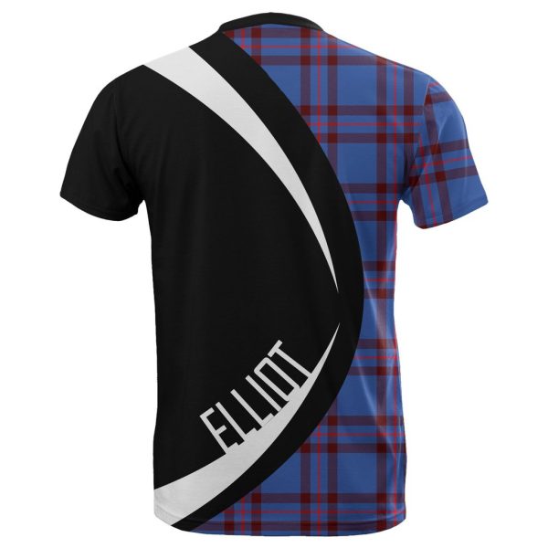 Elliot Modern Tartan Crest Circle T-shirt Hot on Sale - Image 2