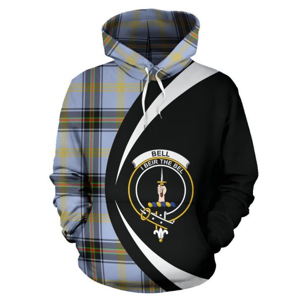 Bell of the Borders Tartan Crest Hoodie - Circle Style Fashion - Image 2