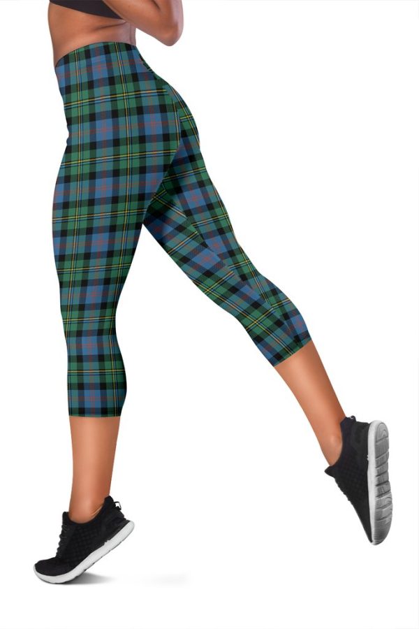Malcolm (Maccallum) Ancient Tartan Capris Leggings Online now - Image 3