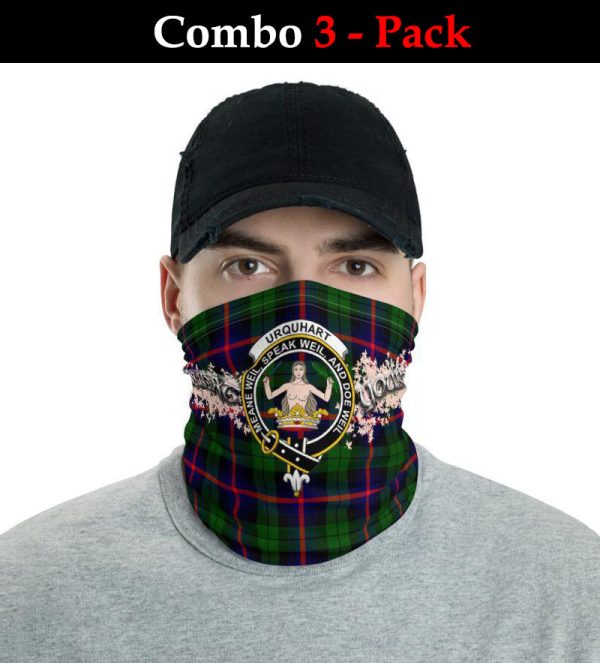 Urquhart Tartan Crest Neck Gaiter - Bandana Online