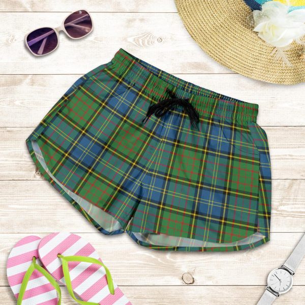 MacMillan Hunting Ancient Family Tartan Women s Short Sale