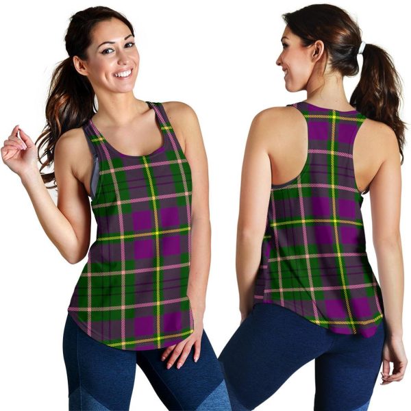 Taylor Tartan Women Racerback Tank Top For Discount