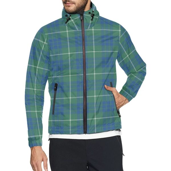 Hamilton Hunting Ancient Family Tartan Bomber Jacket Online now - Image 3