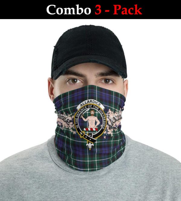 Allardice Tartan Crest Neck Gaiter - Bandana on Sale