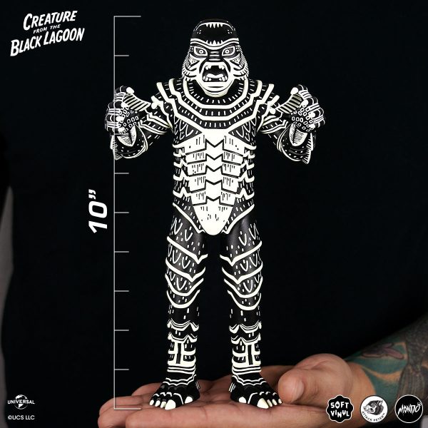 Creature From The Black Lagoon - Vinyl Designer Figure by Attack Peter - Linocut Variant Online now - Image 3