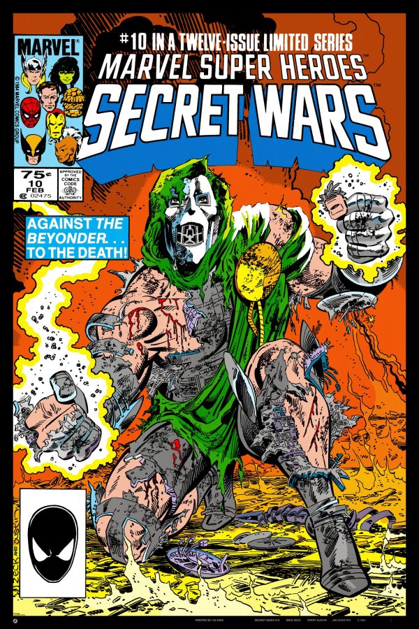 Secret Wars #10 Poster Supply - Image 2