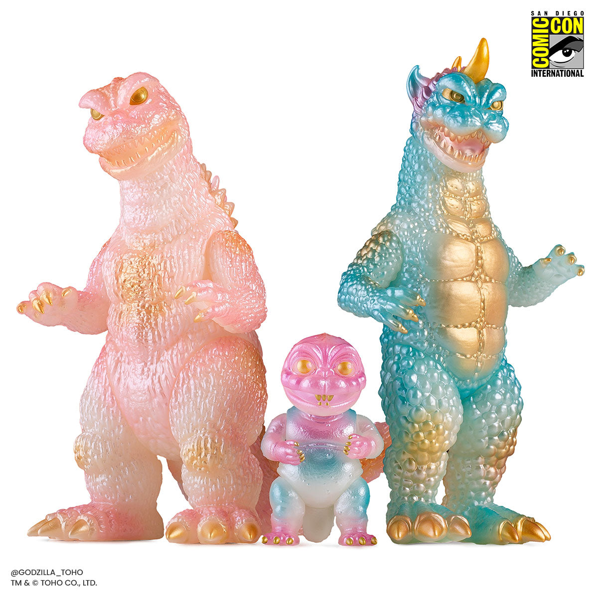 All Monsters Attack Soft Vinyl Figure Set – Cherry Blossom Glow in the Dark Variant Sale