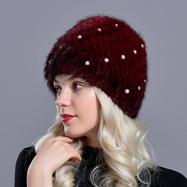 Ava Pearl Fur Hat on Sale - Image 2