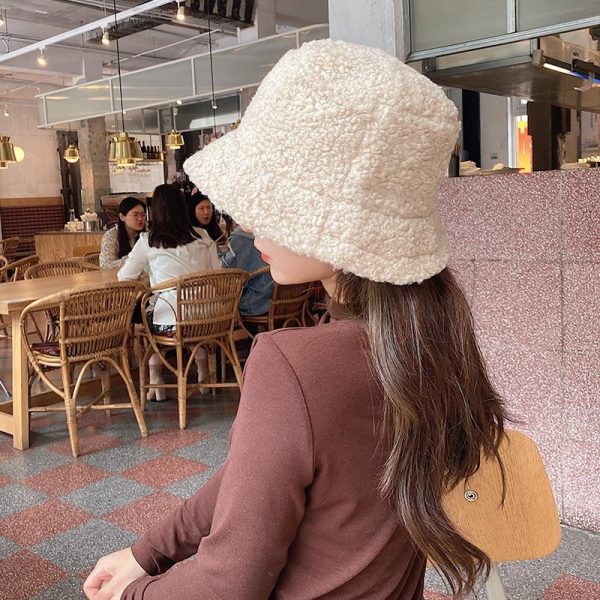 Teddy Bucket Hat For Cheap